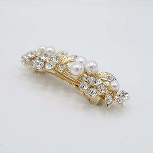 veryshine.com Barrette (Bow) bridal branch hair barrette rhinestone pearl hair accessory for women