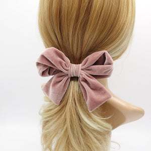 velvet hair bows 