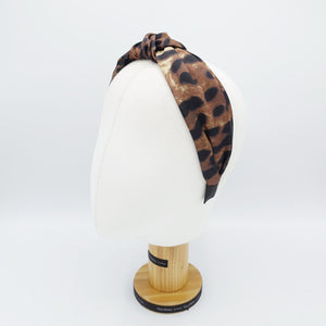 veryshine.com Barrette (Bow) satin leopard print hair bow headband collection women hair accessories