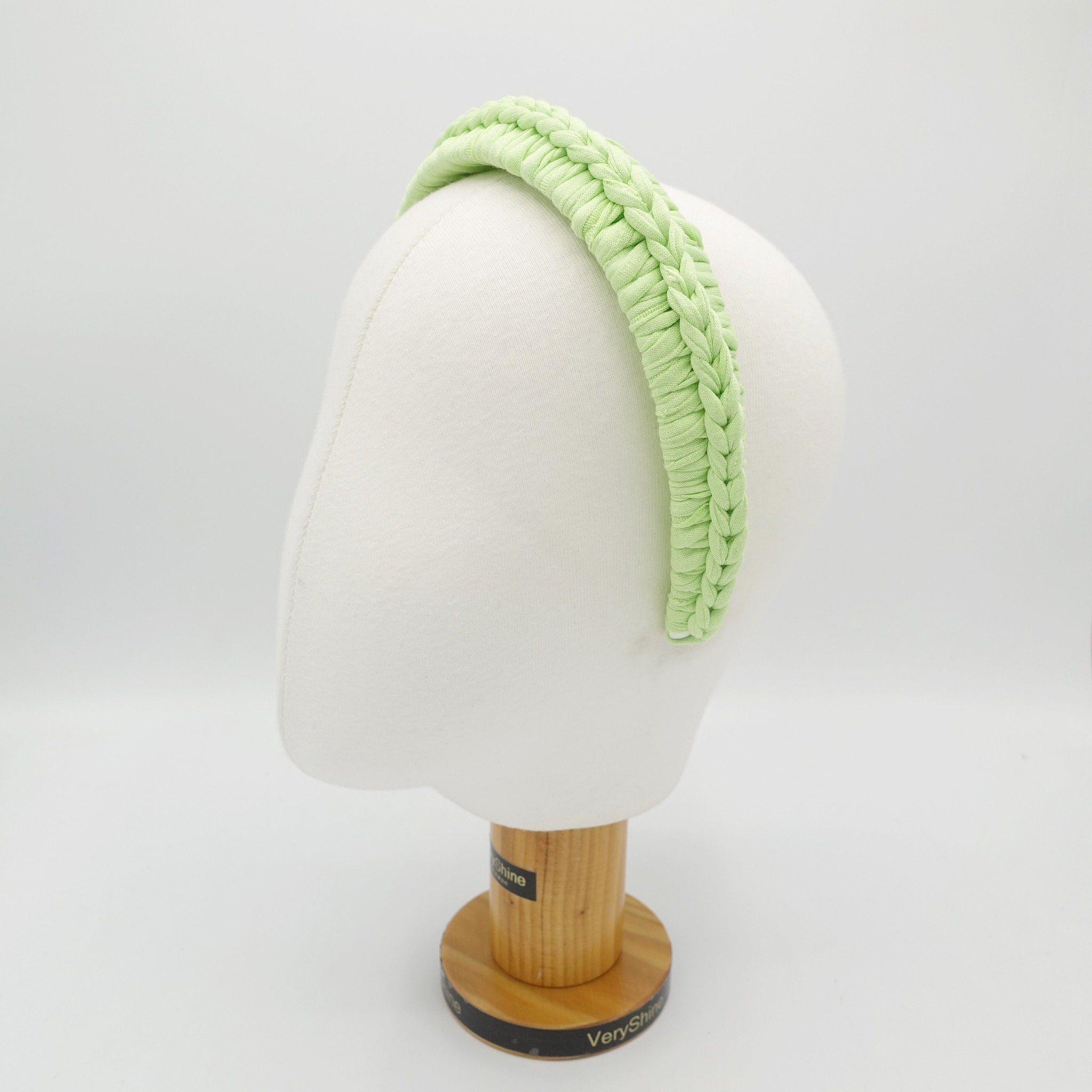 veryshine.com cotton wrap braided headband handmade hairband for women -VS202111