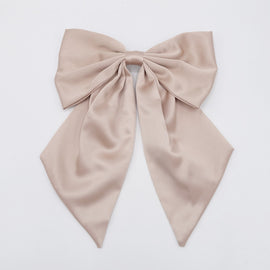 veryshine.com grand satin hair bow edge tail hair accessory for women