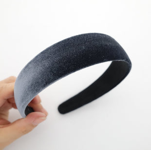 veryshine.com hairband/headband Gray basic velvet fashion hairband for women