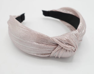 veryshine.com hairband/headband super glossy fabric knotted headband shiny knotted hairband women hair accessory