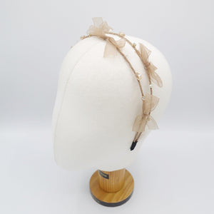 bow knot thin headband