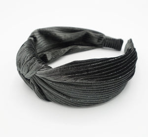 veryshine.com Headband Khaki glittering stripe velvet headband women Fall Winter women hairband