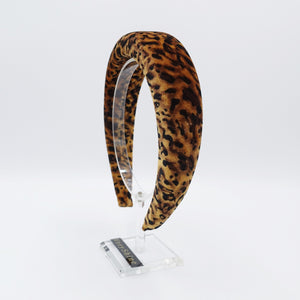 veryshine.com Headband velvet headband leopard print hairband