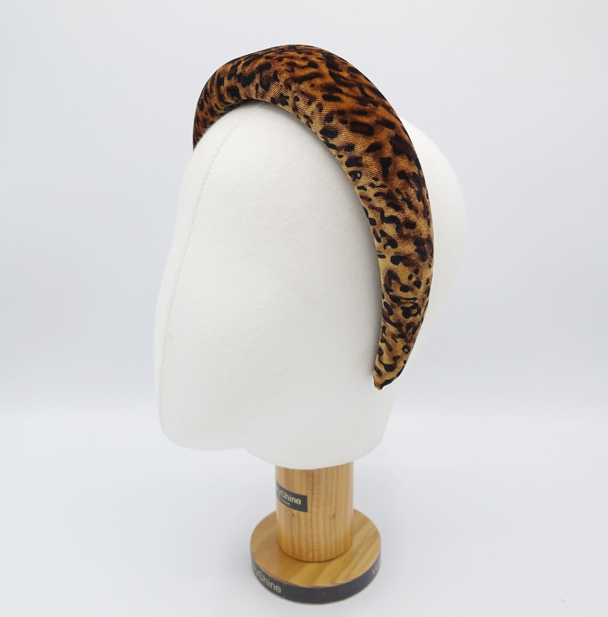 veryshine.com Headband velvet headband leopard print hairband