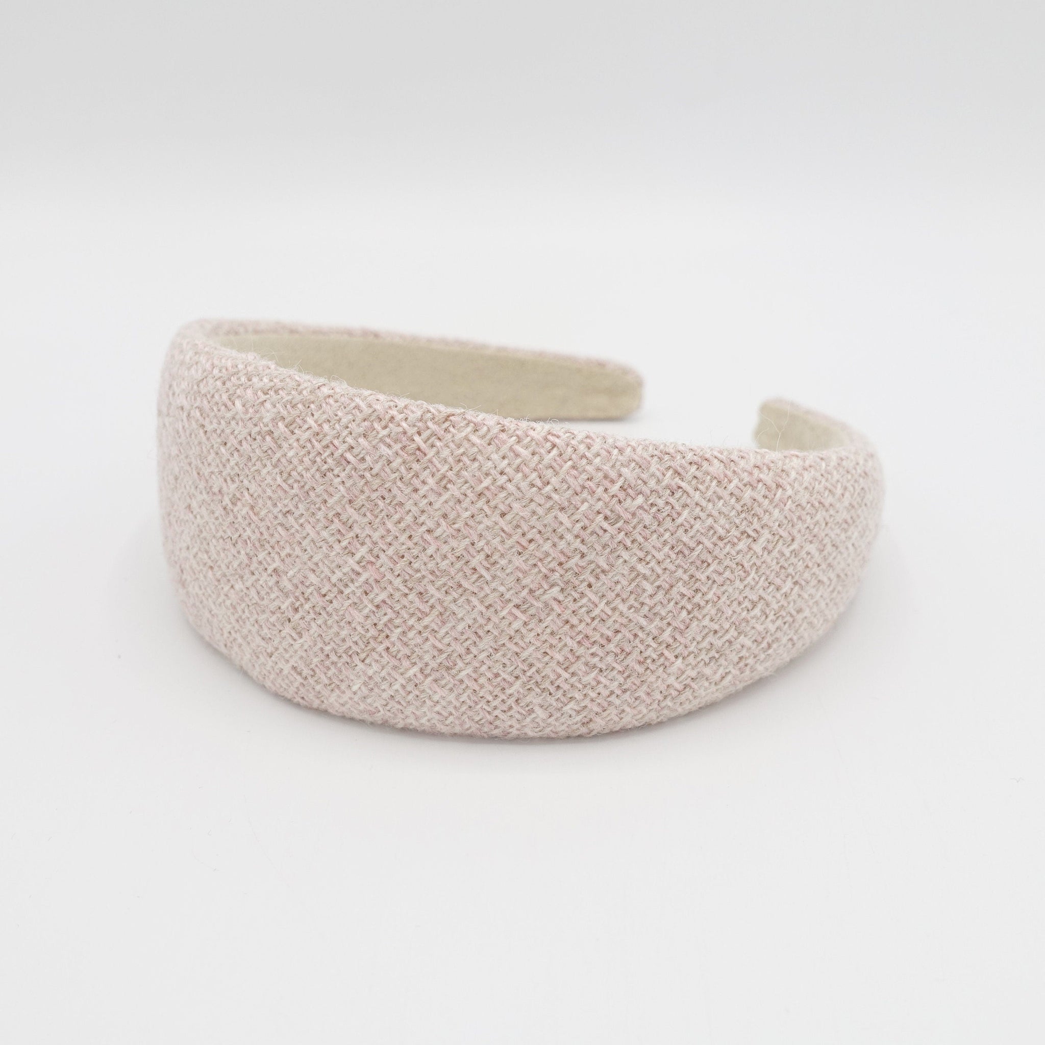 veryshine.com linen padded headband wide hairband for women