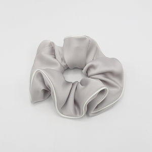 veryshine.com Scrunchies Light gray saint scrunchies regular size hair elastic scrunchie for women