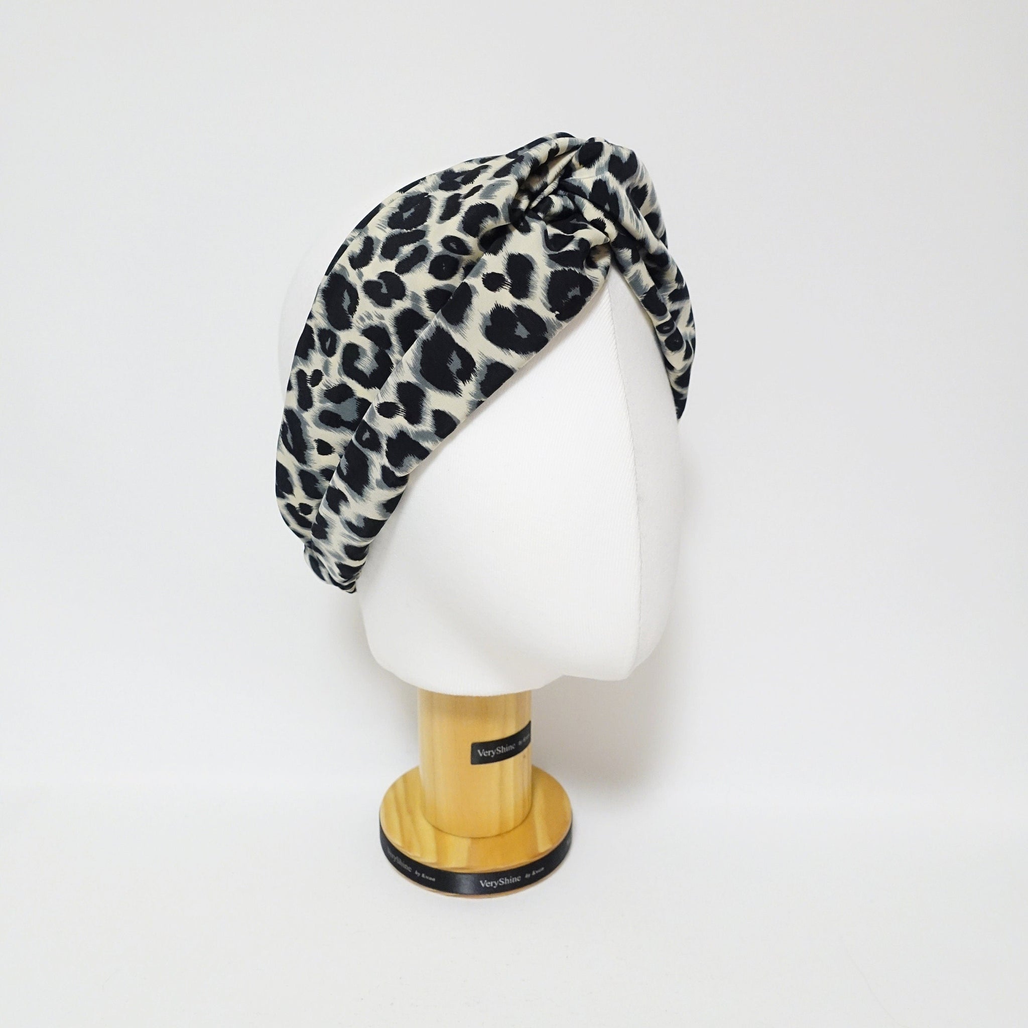 veryshine.com soft leopard print fashion hair turban women trendy headband