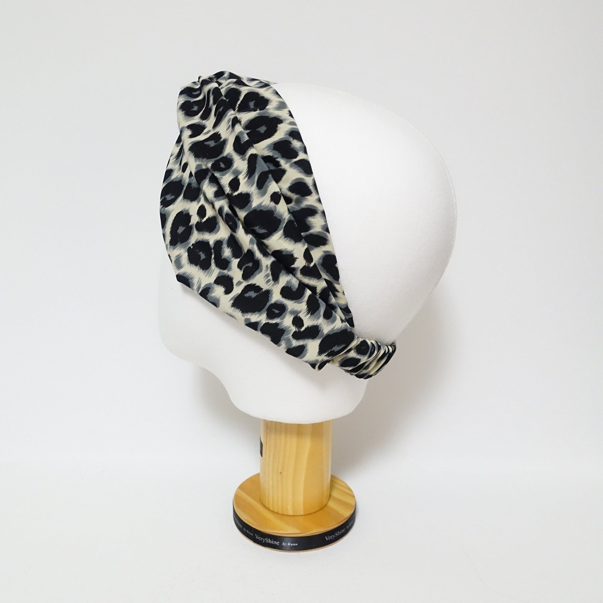 veryshine.com soft leopard print fashion hair turban women trendy headband