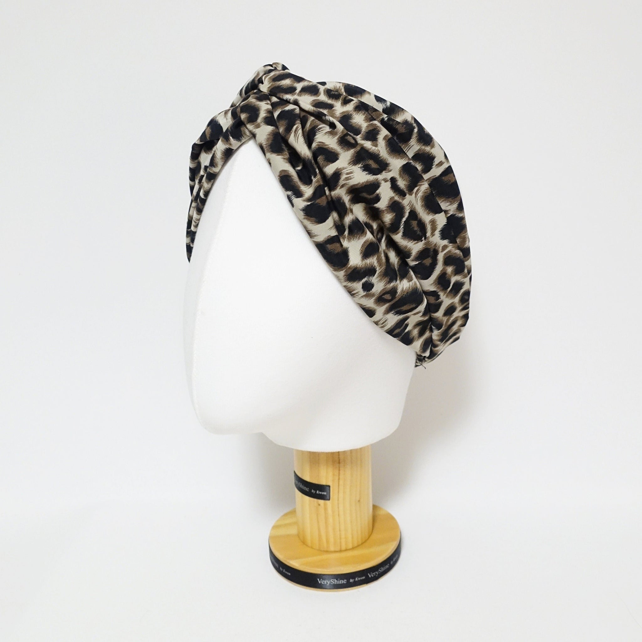 veryshine.com soft leopard print fashion hair turban women trendy headband