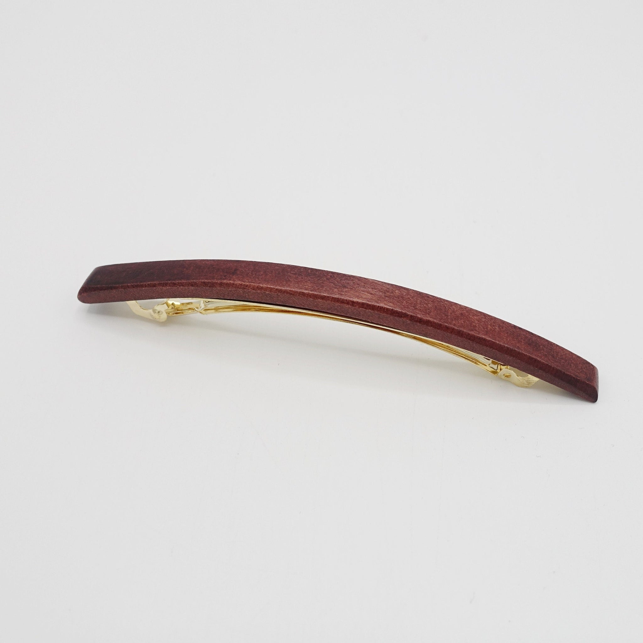 veryshine.com wood hair barrette thin hair accessory for women