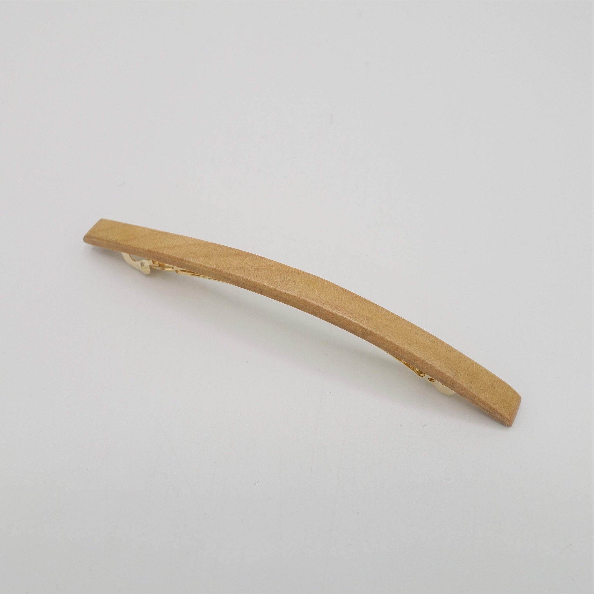 veryshine.com wood hair barrette thin hair accessory for women