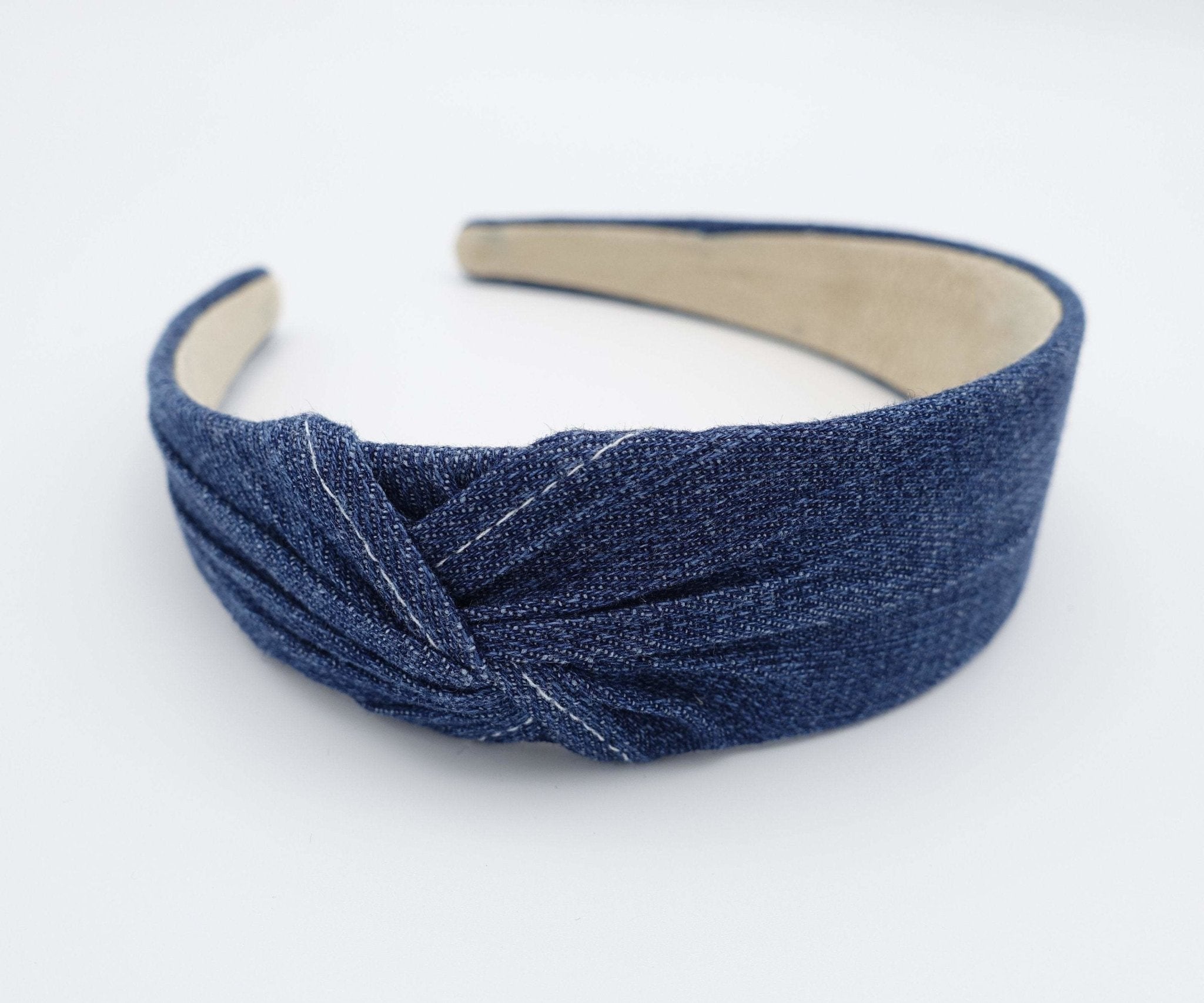 VeryShine denim side twist headband casual hairband women hair accessories