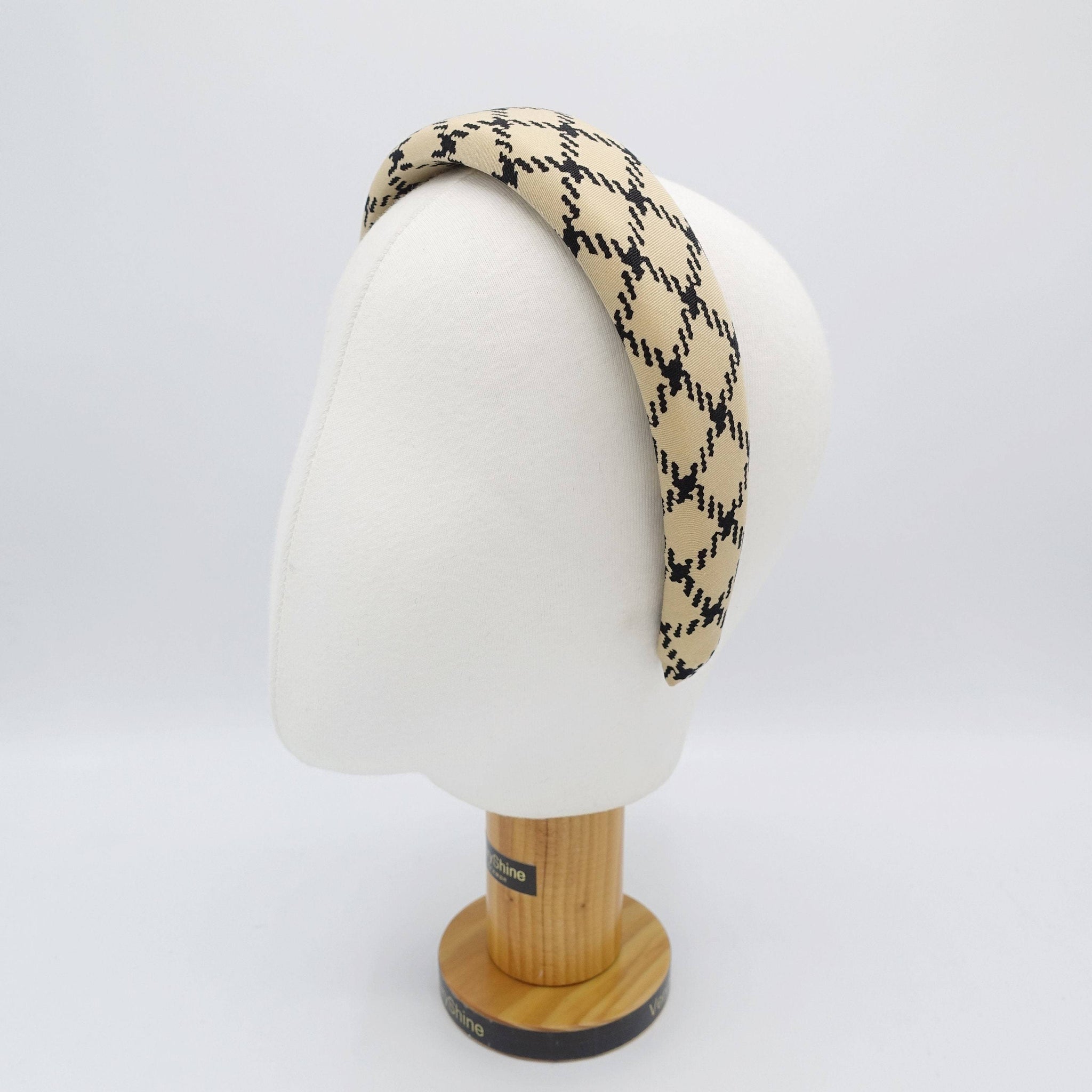 VeryShine diamond pattern padded headband