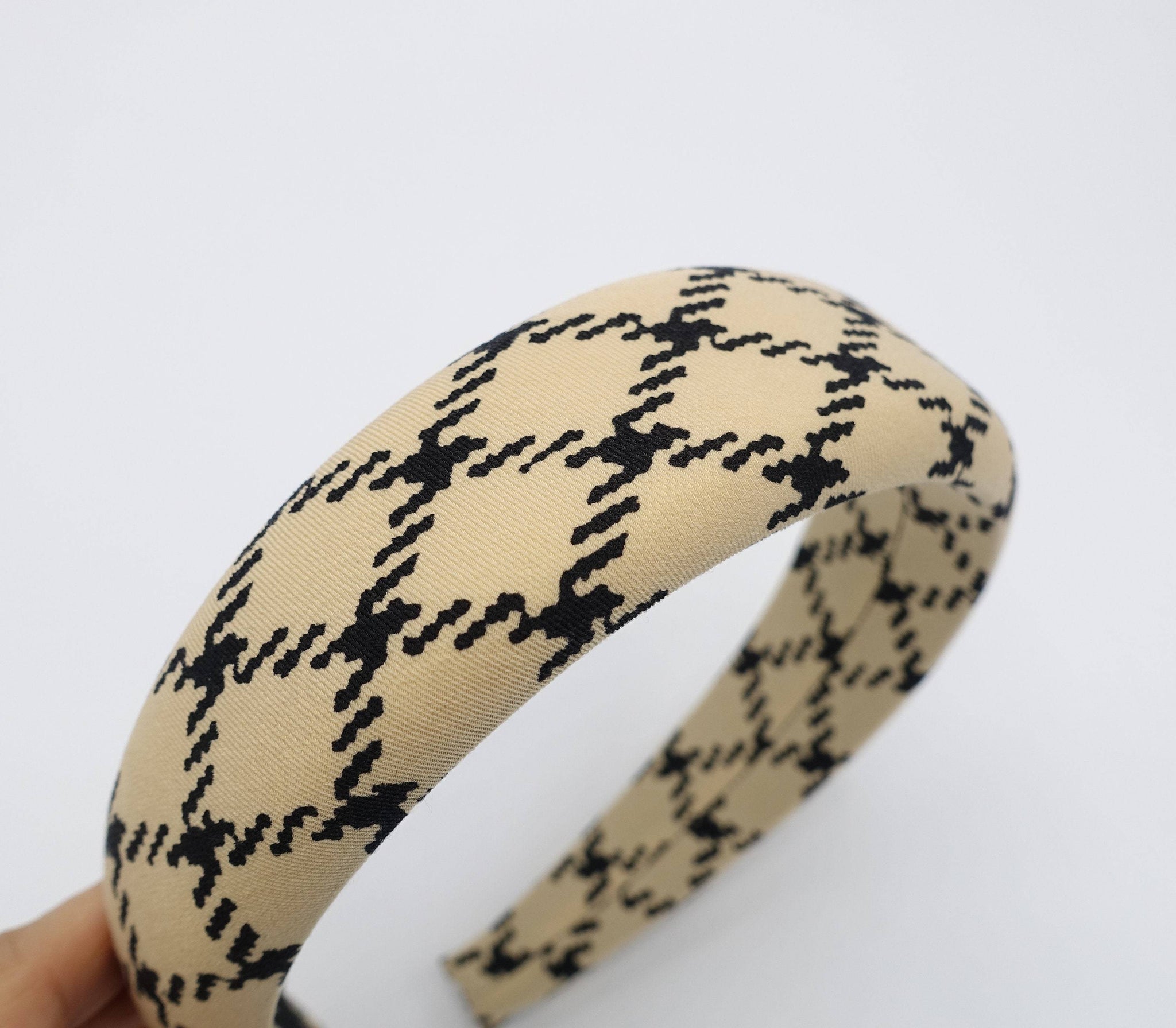 VeryShine diamond pattern padded headband