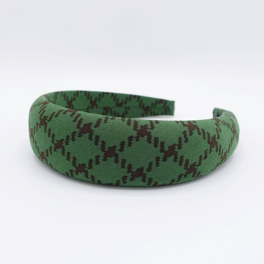 VeryShine diamond pattern padded headband