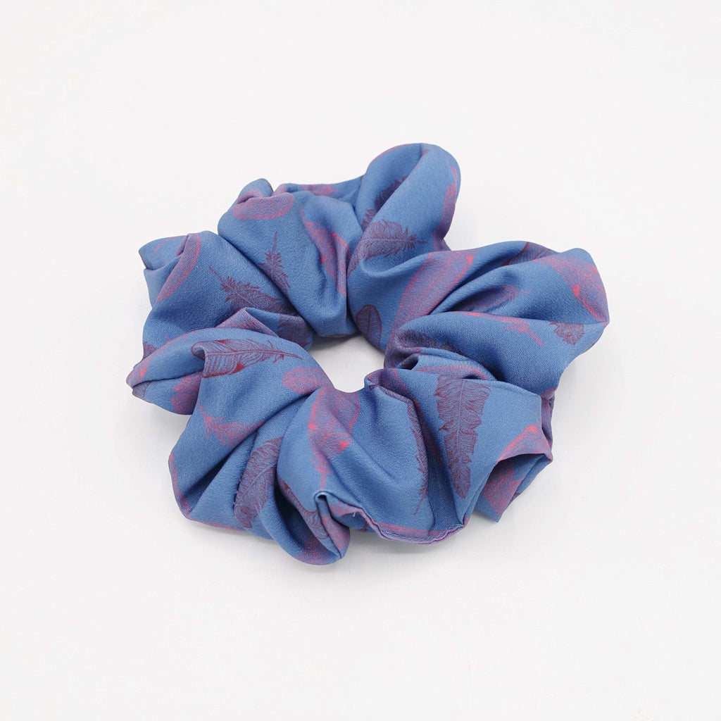 VeryShine feather print medium scrunchies