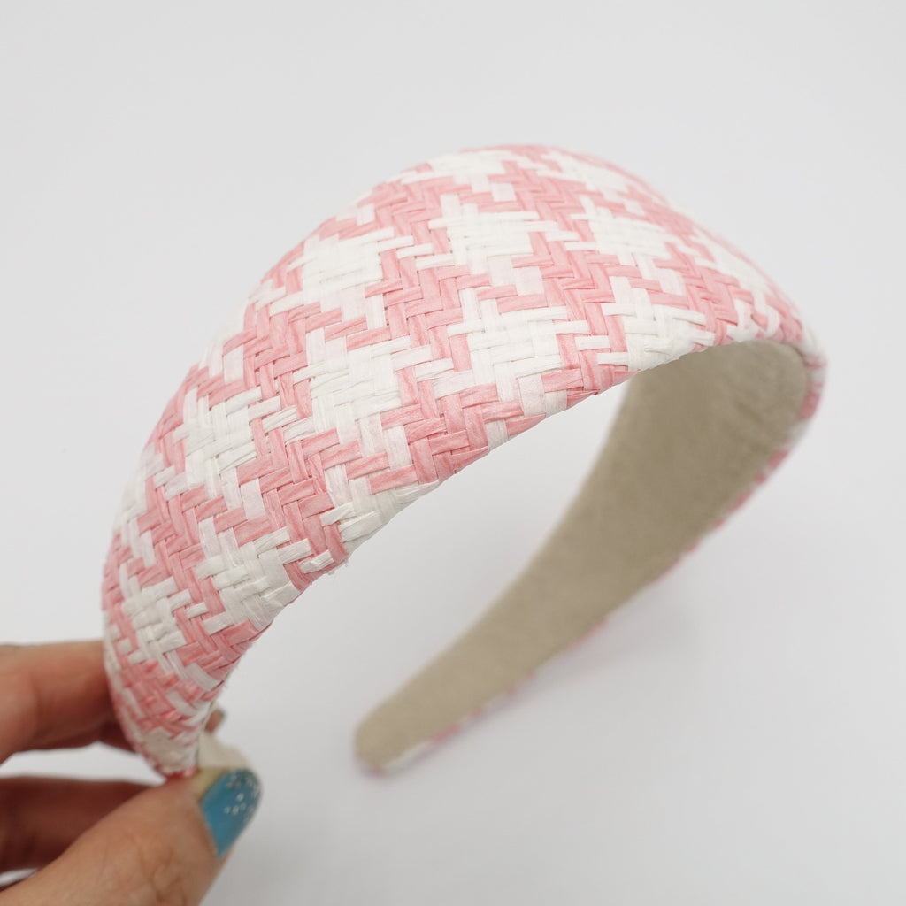 VeryShine houndstooth headband 