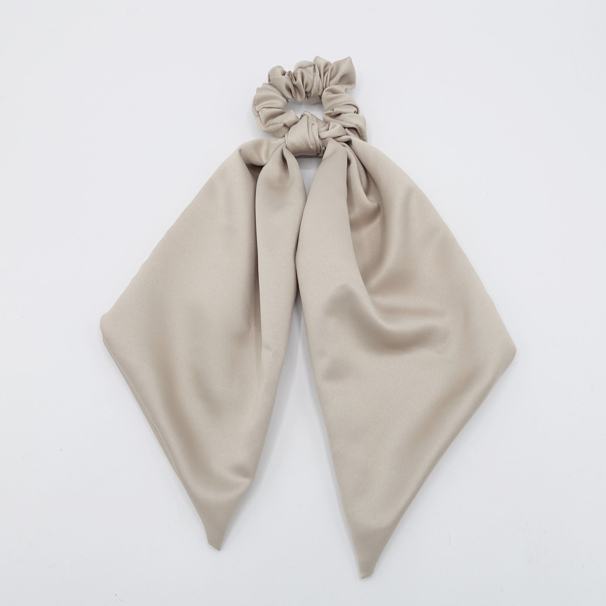 VeryShine satin tail bow scrunchies